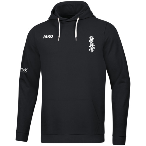Damen Kapuzensweat Base - schwarz