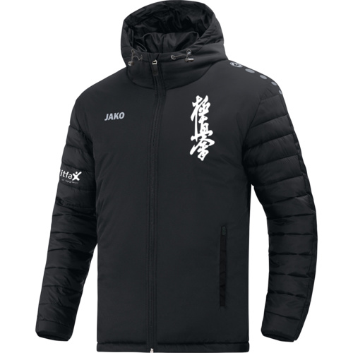 Damen Stadionjacke Team - schwarz